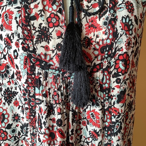 A.L.C. Silk Hadley Floral Mini Dress Size 6 - Picture 5 of 16